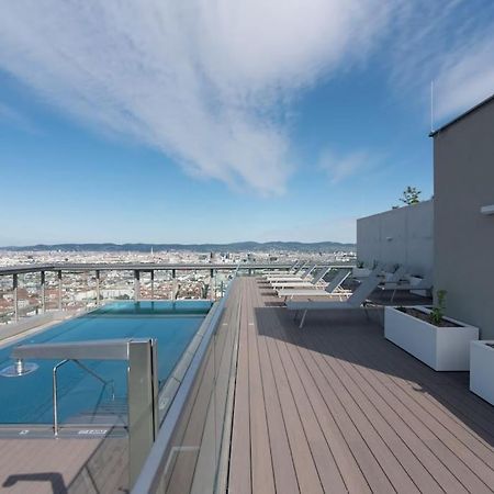 Hoch Hinaus, Neu Und Stilvoll Mit Pool Am Dach Apartment เวียนนา ภายนอก รูปภาพ